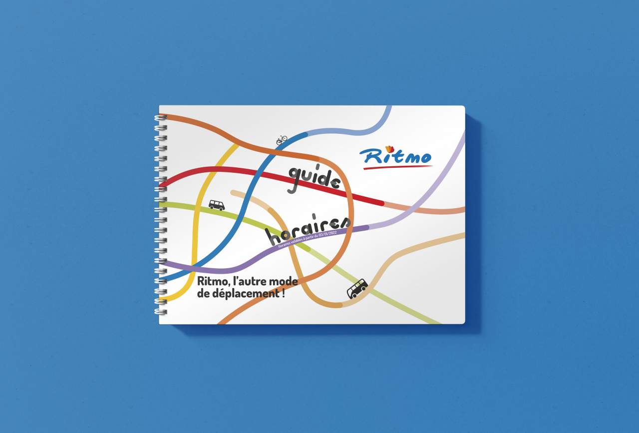 Création du guide horaires de Ritmo