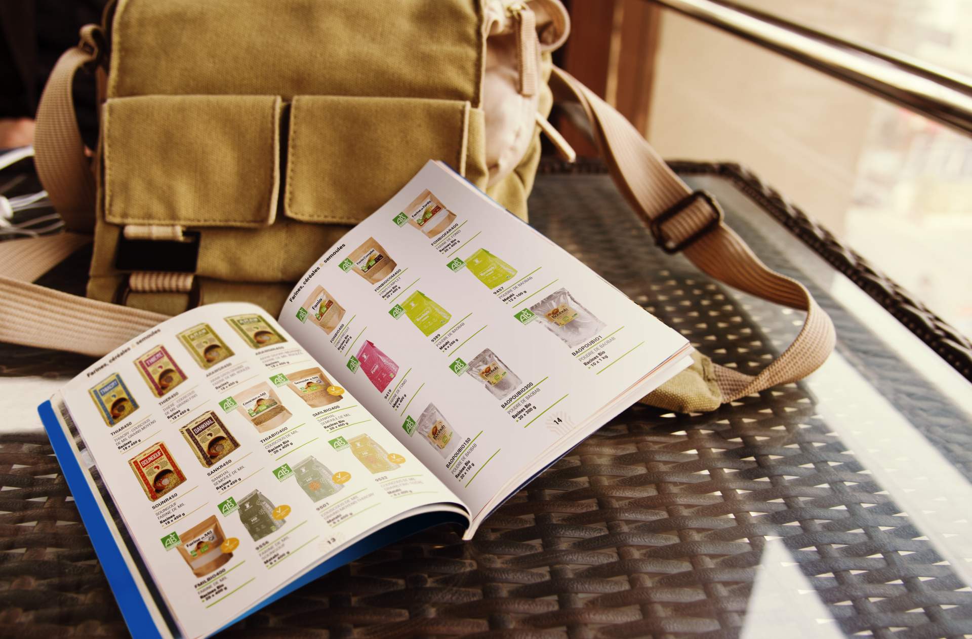 Création du catalogue Racines