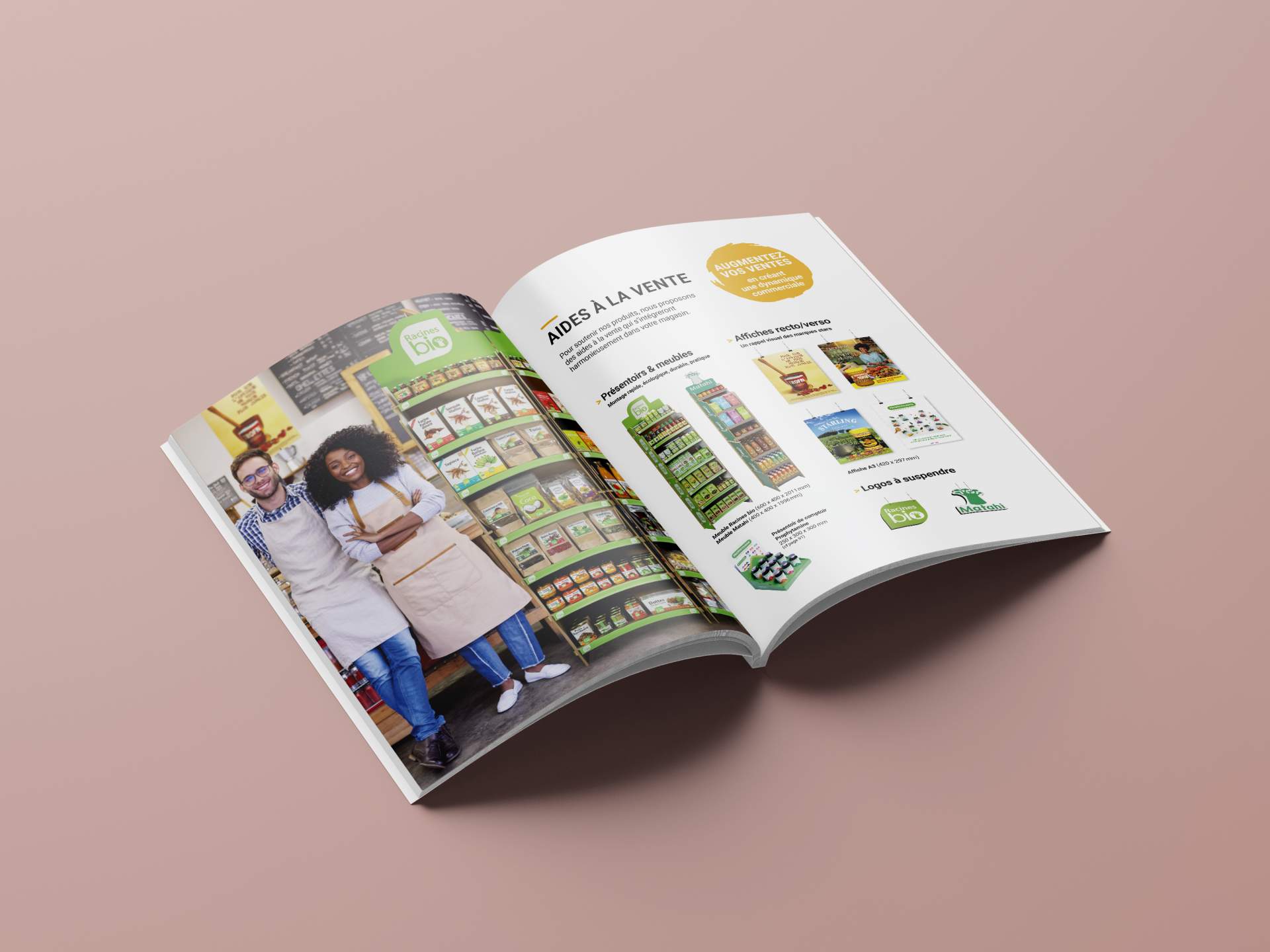 Création du catalogue Racines