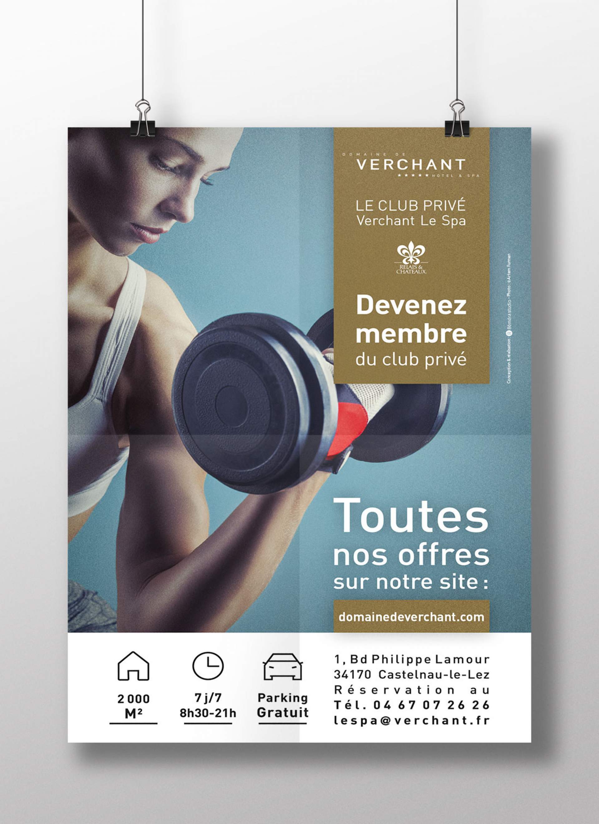 Création de publicité pour Verchant