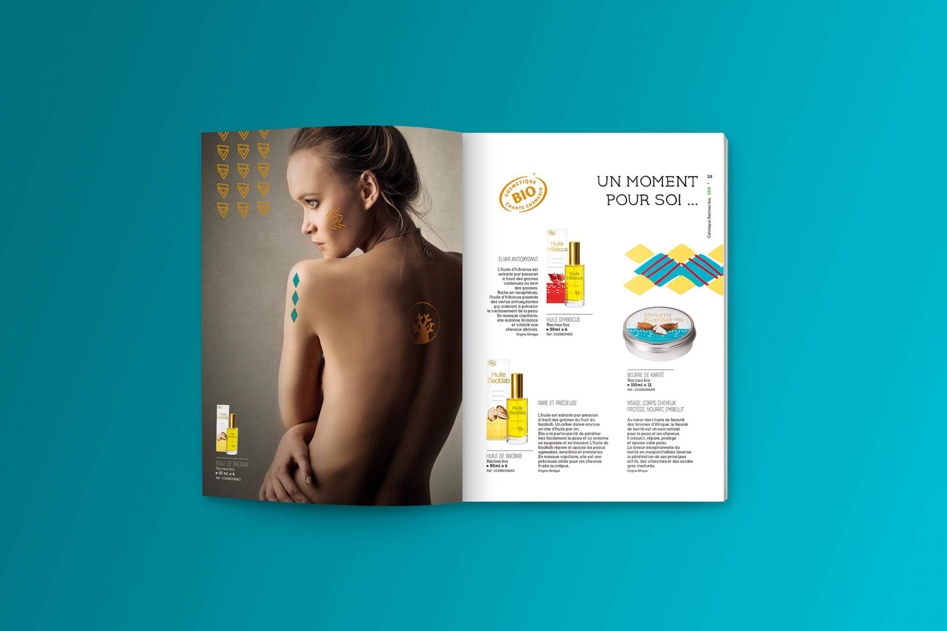 Création du catalogue Racines Bio