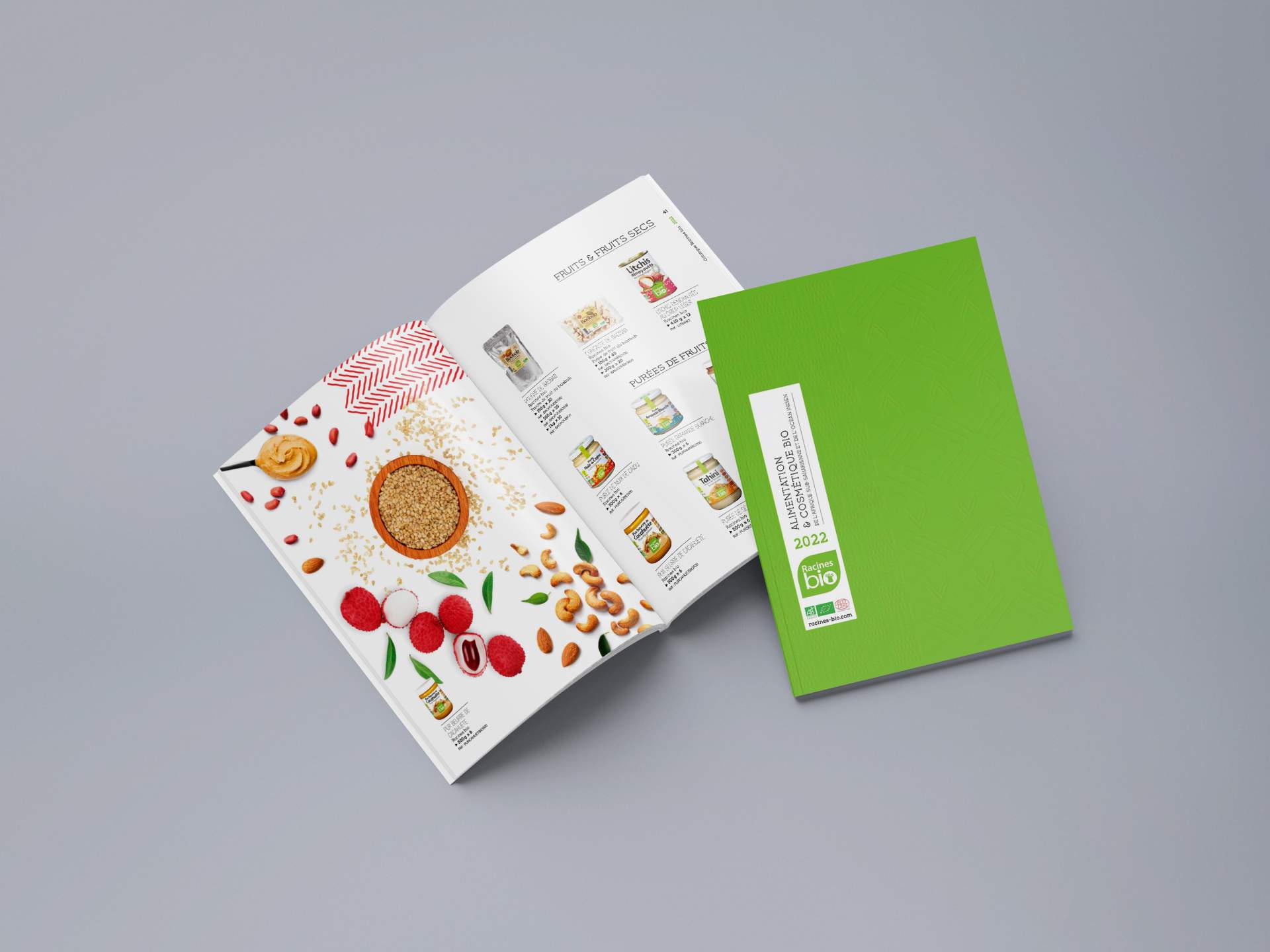 Création du catalogue Racines Bio