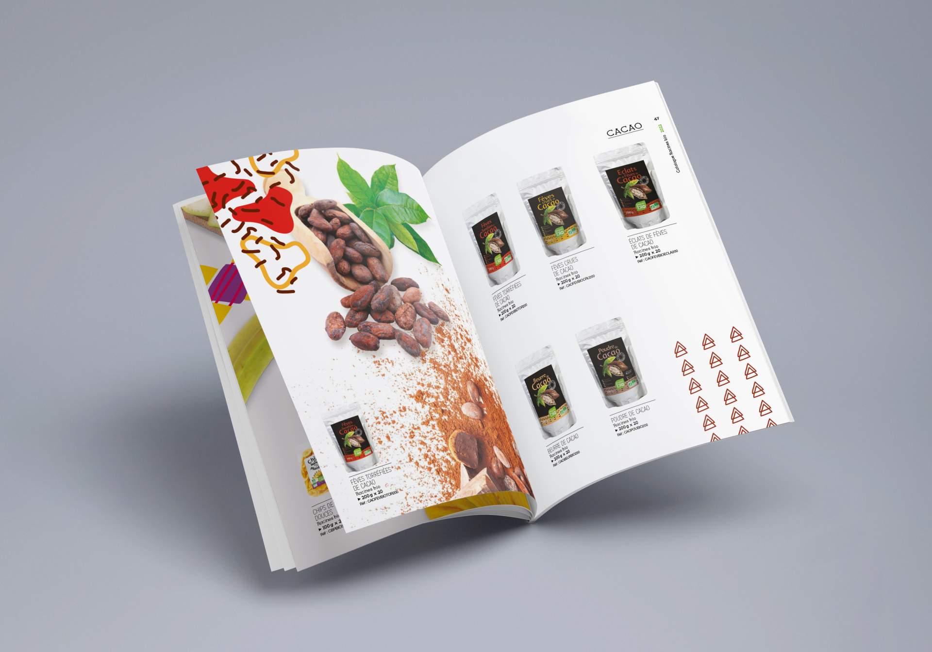 Création du catalogue Racines Bio