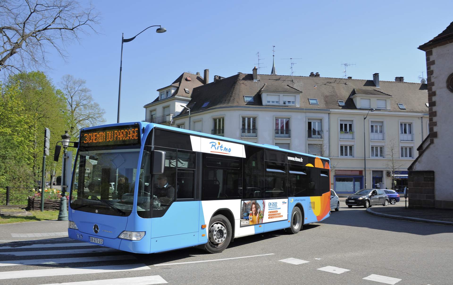 Création de flanc de bus de campagne Ritmo