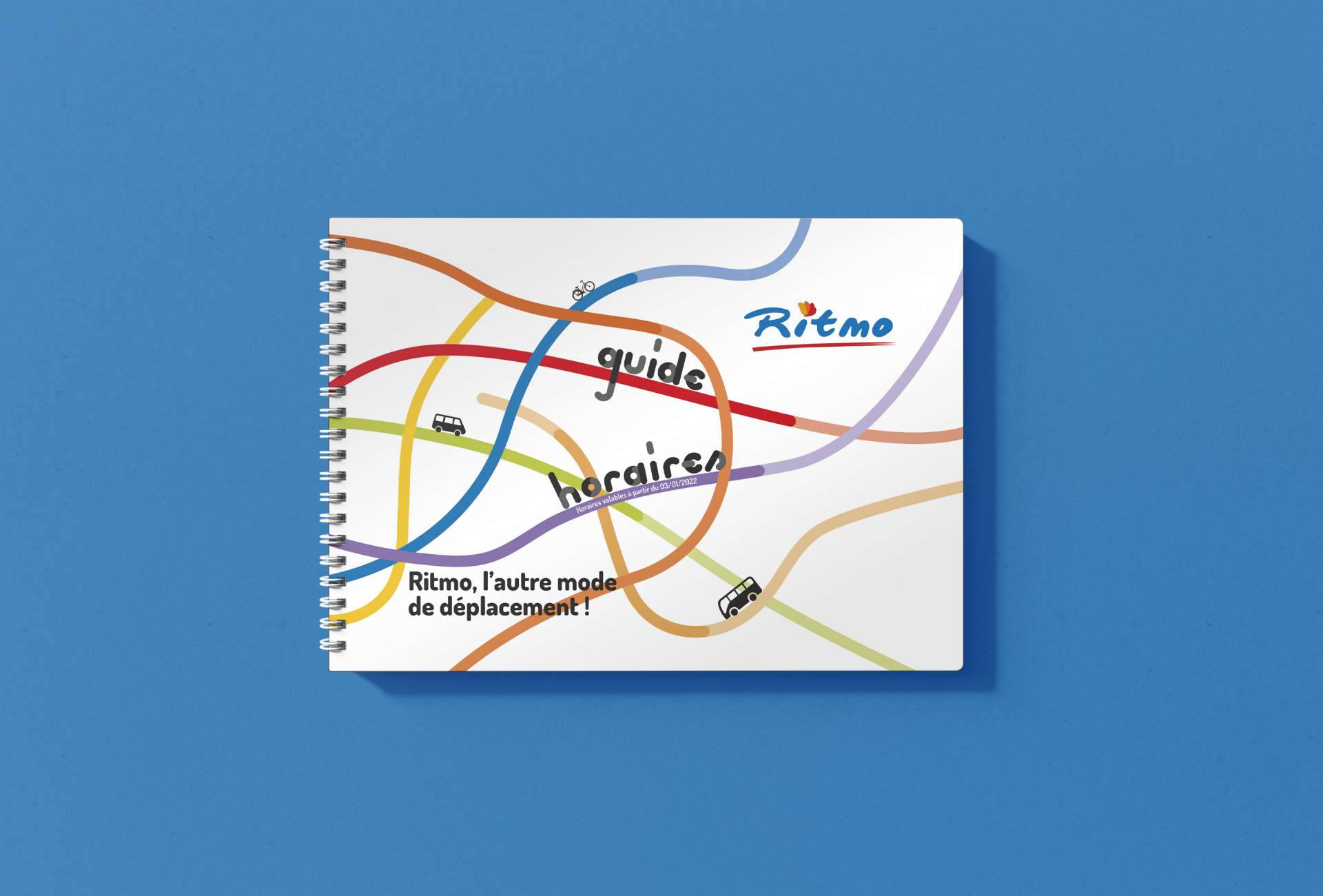 Création du guide horaires de Ritmo