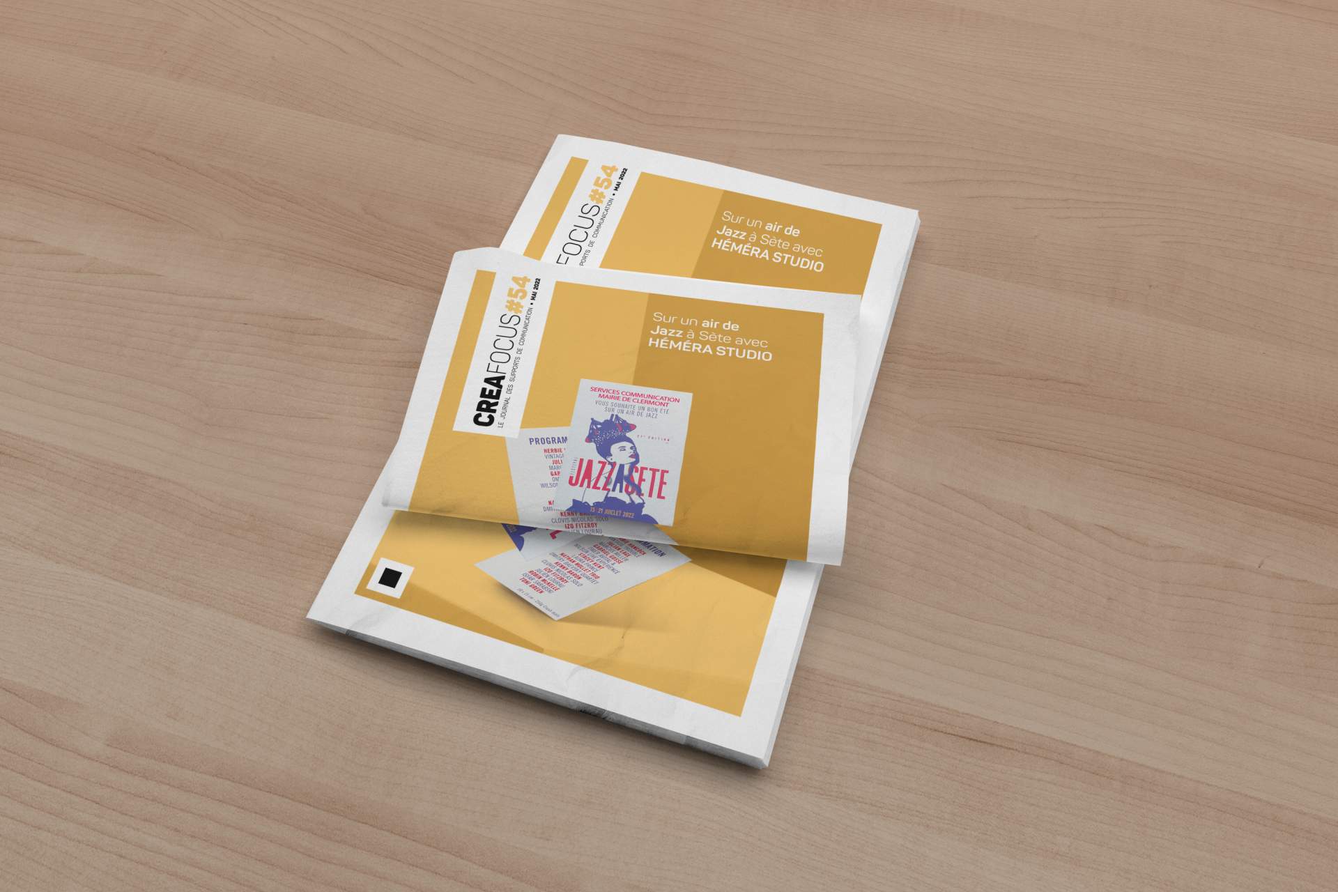 Création du magazine Creafocus personnalisé pour Exaprint