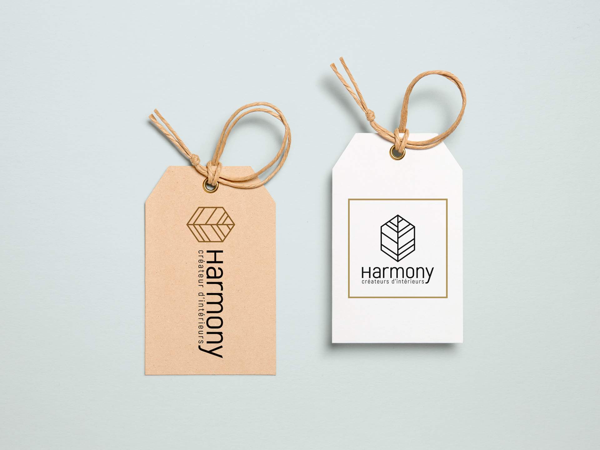 Création de l'identité visuelle d'Harmony Textile