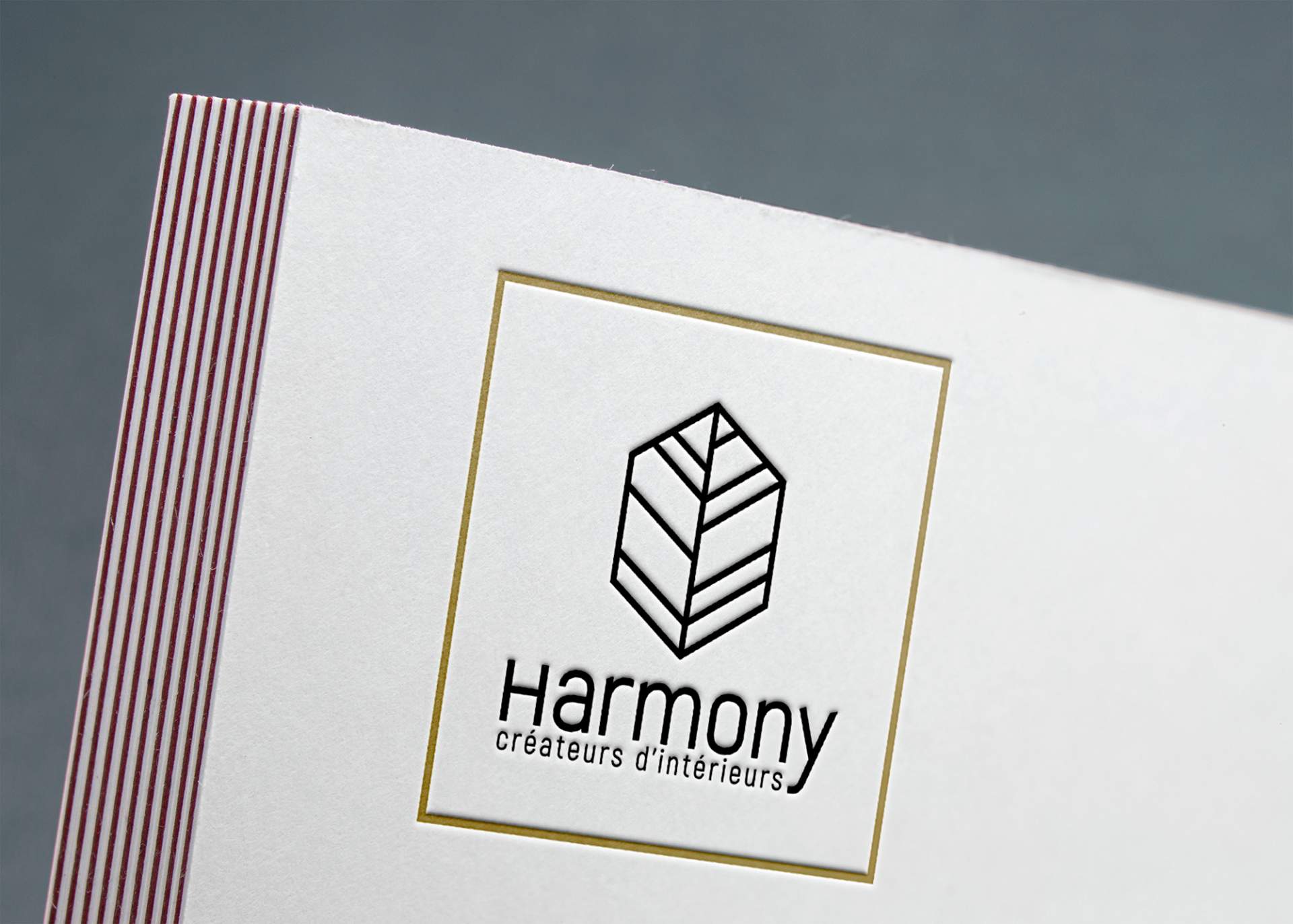 Création de l'identité visuelle d'Harmony